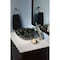 Novatto FALLS Single Lever Waterfall Vessel Faucet, Brushed Nickel/ Clear Glass GF-001BN-C - alternate 3